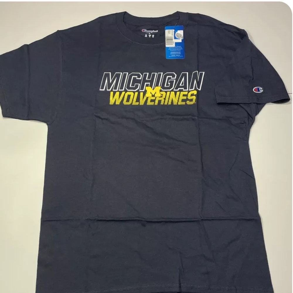 Michigan Wolverines Champion Shirt Size L NEW WITH TAGS